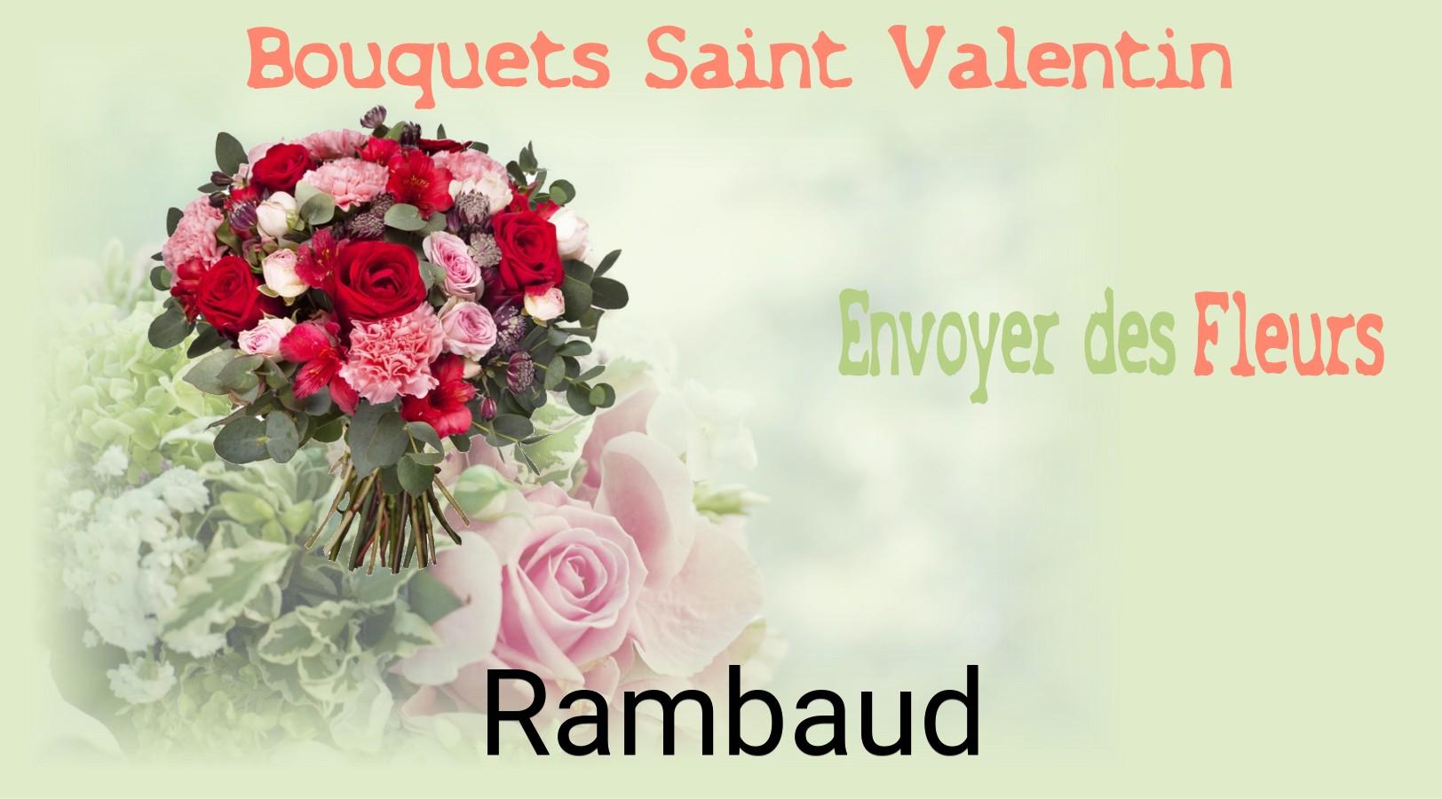 Roses de Saint-Valentin livrées à Rambaud
